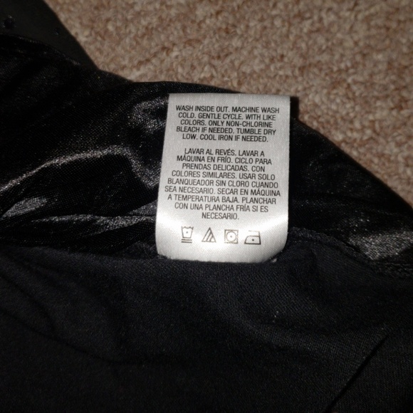 Covington Black on black polka dot blouse - Picture 4 of 5